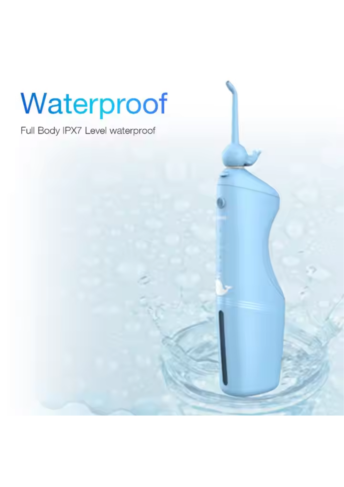 Children Electric Oral Irrigator WaterFlosser Dental Tooth Jet Pick Pik Flosser Kids Children Water Flosser